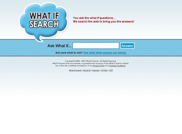 What If Search screenshot