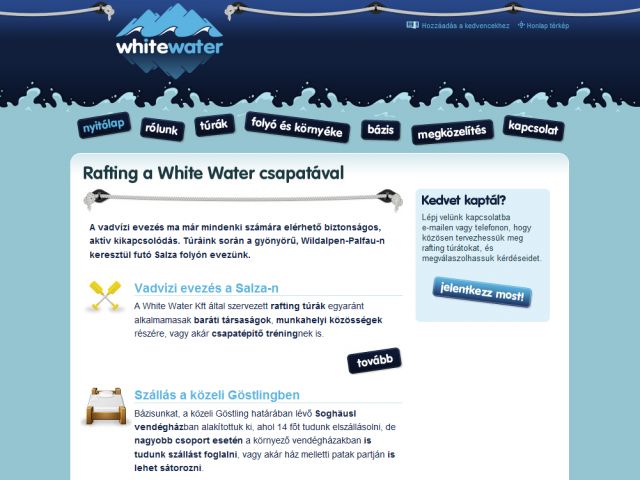 White Water Rafting screenshot