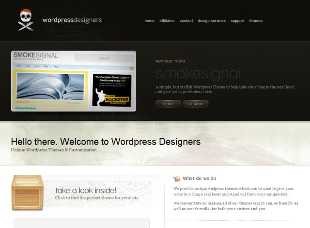 Wordpress Designers screenshot