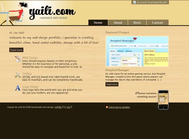Yaili.com screenshot