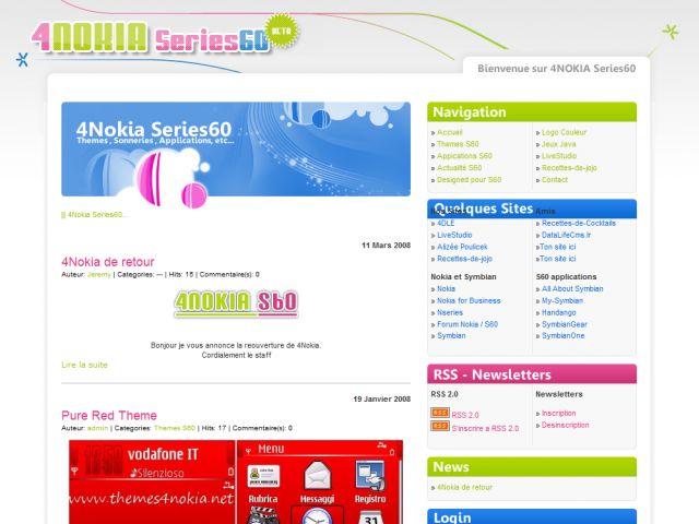 4Nokia Series60 screenshot