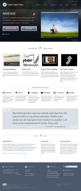 Immense PREMIUM THEME