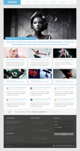 Airfolio PREMIUM THEME