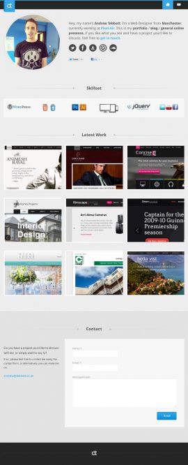 Andrew Tebbott Portfolio 