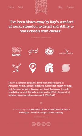 Roy Barber Freelance Designer