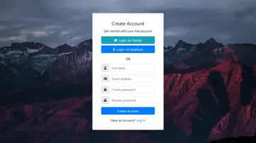 Bootstrap Login
