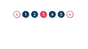 Bootstrap Pagination Style 115