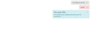 Bootstrap Show Notification