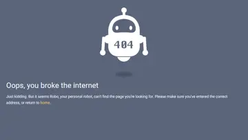 Robo 404 Page