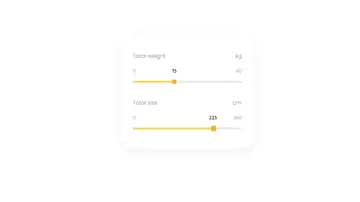 Slider With Fill And Configurable Tick Marks