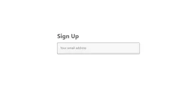 Sign Up Form With Progressive Disclosure