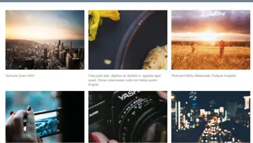 Horizontal Slider To Gallery Grid
