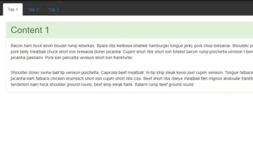 React Tabs With Bootstrap