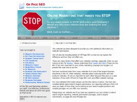 On Page SEO
