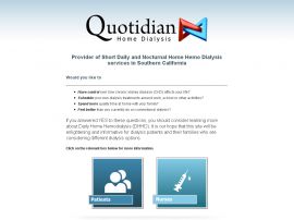 Quotidian Home Dialysis