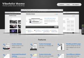 Vibefolio theme