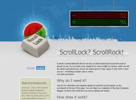 Scrolllock monitor