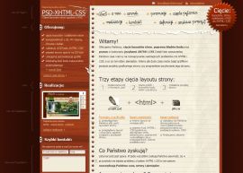 Ciecie layoutow stron