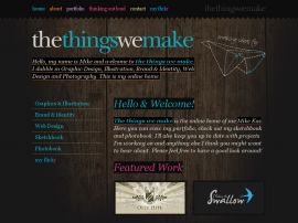The things we make